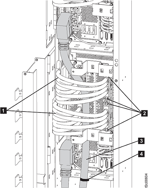 Expansion rack power cables