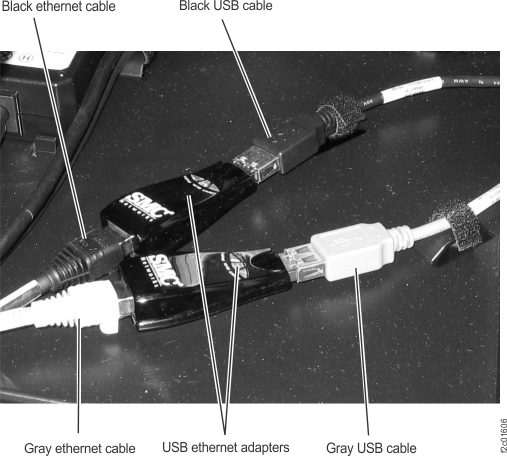 ThinkPad laptop USB Ethernet adapter cables