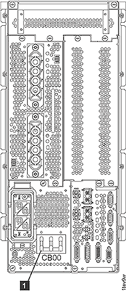 Rear view of PPS showing CB00