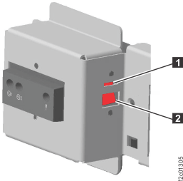 UEPO red switch location behind front door