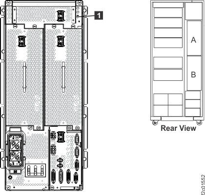 Enable/disable switch on booster power module