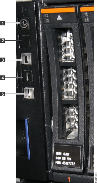 Storage enclosure LEDs