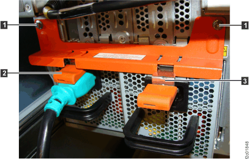 CEC enclosure power supply shipping bracket