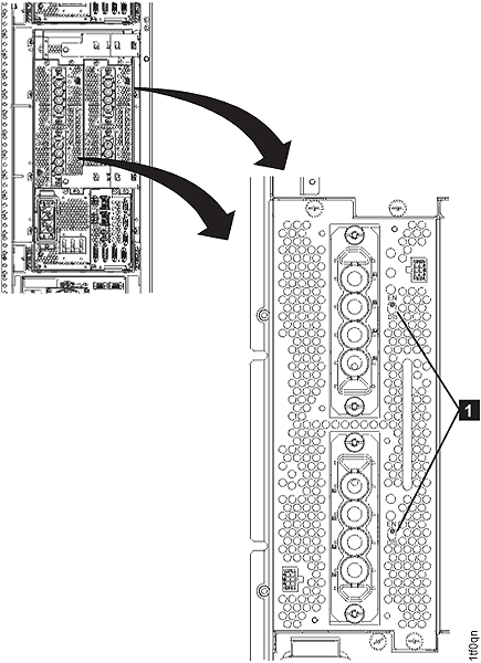 The enable disable switches on a 5 12 volt DDM power module