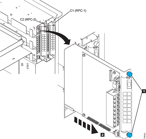Removing the RPC card