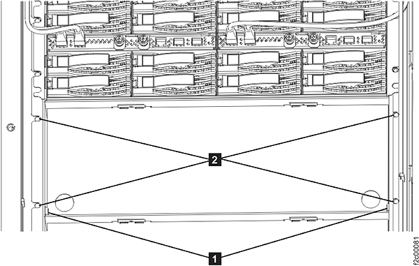 Storage enclosure sheet metal air flap