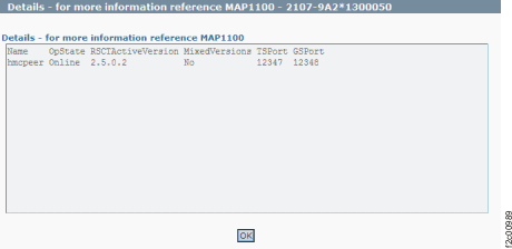 Window: HMC peer domain details
