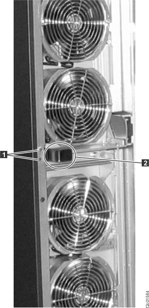 Rack door latch bracket