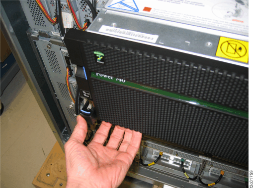 Removing the CEC enclosure front cover