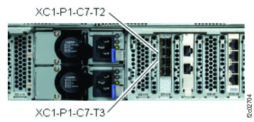 CEC enclosure location codes (rear view) (Model 983)