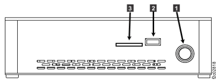 Model 99x management console (front)